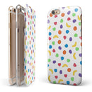 The Colorful Candle Spill iPhone 6/6s or 6/6s Plus 2-Piece Hybrid INK-Fuzed Case
