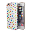 The Colorful Candle Spill iPhone 6/6s or 6/6s Plus 2-Piece Hybrid INK-Fuzed Case