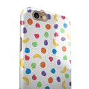 The Colorful Candle Spill iPhone 6/6s or 6/6s Plus 2-Piece Hybrid INK-Fuzed Case
