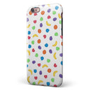 The Colorful Candle Spill iPhone 6/6s or 6/6s Plus 2-Piece Hybrid INK-Fuzed Case