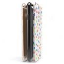 The Colorful Candle Spill iPhone 6/6s or 6/6s Plus 2-Piece Hybrid INK-Fuzed Case