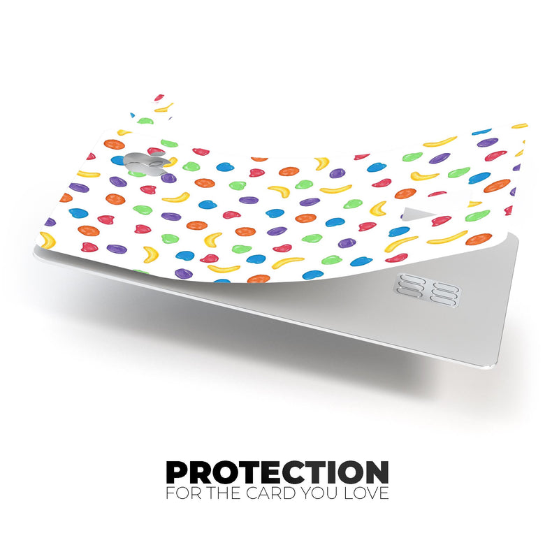 The Colorful Candle Spill  - Premium Protective Decal Skin-Kit for the Apple Credit Card