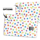 The Colorful Candle Spill  - Premium Protective Decal Skin-Kit for the Apple Credit Card