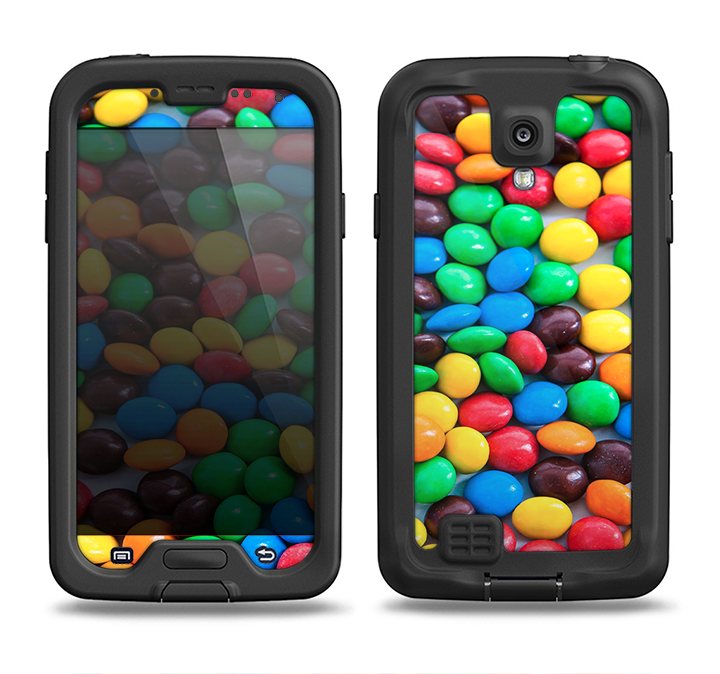 The Colorful Candy Samsung Galaxy S4 LifeProof Nuud Case Skin Set