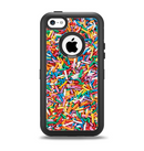 The Colorful Candy Sprinkles Apple iPhone 5c Otterbox Defender Case Skin Set