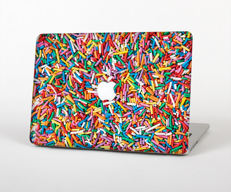 The Colorful Candy Sprinkles Skin Set for the Apple MacBook Pro 15" with Retina Display