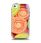 The Colorful Candy Swirls Apple iPhone 5c Otterbox Symmetry Case Skin Set