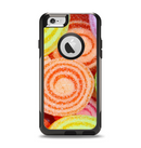 The Colorful Candy Swirls Apple iPhone 6 Otterbox Commuter Case Skin Set