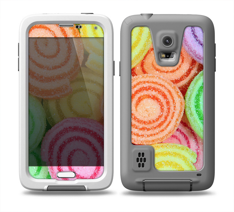 The Colorful Candy Swirls Skin Samsung Galaxy S5 frē LifeProof Case