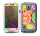 The Colorful Candy Swirls Skin for the Samsung Galaxy S5 frē LifeProof Case