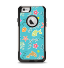 The Colorful Cartoon Sea Creatures Apple iPhone 6 Otterbox Commuter Case Skin Set