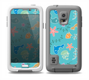 The Colorful Cartoon Sea Creatures Skin for the Samsung Galaxy S5 frē LifeProof Case