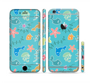The Colorful Cartoon Sea Creatures Sectioned Skin Series for the Apple iPhone 6/6s Plus