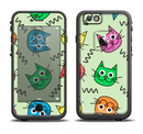 The Colorful Cat iCons Apple iPhone 6/6s Plus LifeProof Fre Case Skin Set