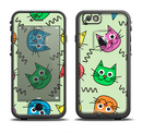 The Colorful Cat iCons Apple iPhone 6/6s LifeProof Fre Case Skin Set