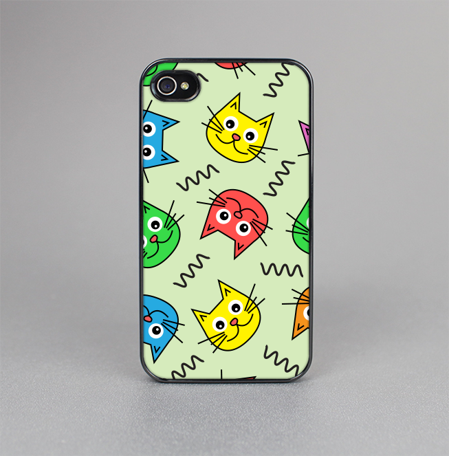 The Colorful Cat iCons Skin-Sert for the Apple iPhone 4-4s Skin-Sert Case