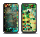 The Colorful Chaotic HD Shard Pattern Apple iPhone 6/6s LifeProof Fre Case Skin Set