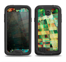 The Colorful Chaotic HD Shard Pattern Samsung Galaxy S4 LifeProof Nuud Case Skin Set