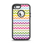 The Colorful Chevron Pattern Apple iPhone 5-5s Otterbox Defender Case Skin Set