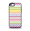 The Colorful Chevron Pattern Apple iPhone 5-5s Otterbox Symmetry Case Skin Set