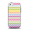 The Colorful Chevron Pattern Apple iPhone 5c Otterbox Symmetry Case Skin Set