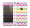 The Colorful Chevron Pattern Skin Set for the Apple iPhone 5s