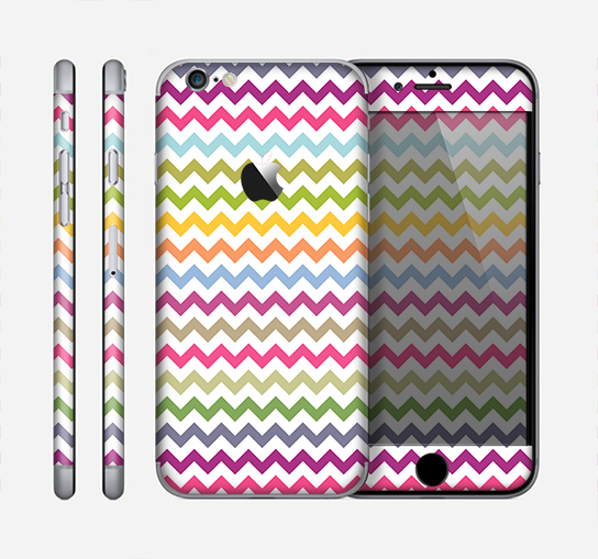 The Colorful Chevron Pattern Skin for the Apple iPhone 6