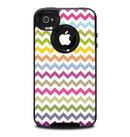 The Colorful Chevron Pattern Skin for the iPhone 4-4s OtterBox Commuter Case