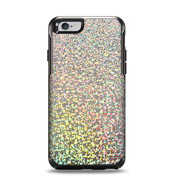 The Colorful Confetti Glitter Apple iPhone 6 Otterbox Symmetry Case Skin Set