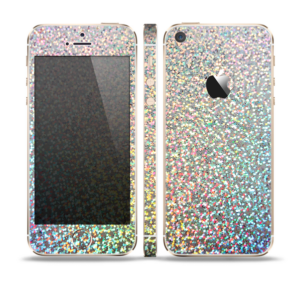 The Colorful Confetti Glitter Skin Set for the Apple iPhone 5s