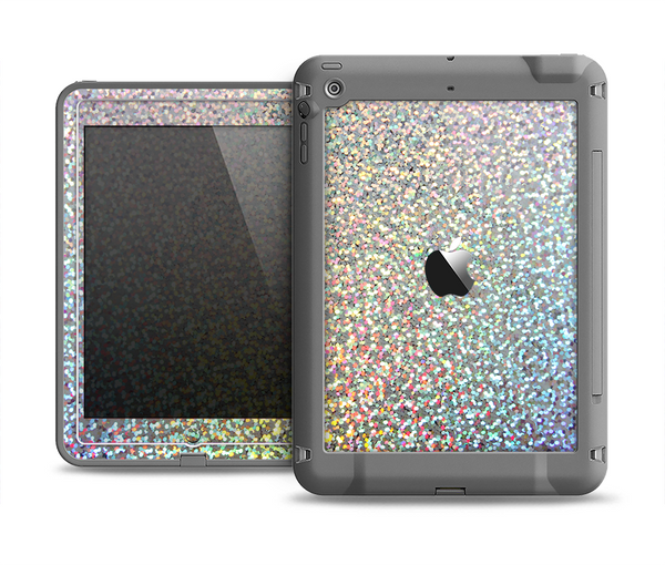 The Colorful Confetti Glitter Apple iPad Air LifeProof Fre Case Skin Set