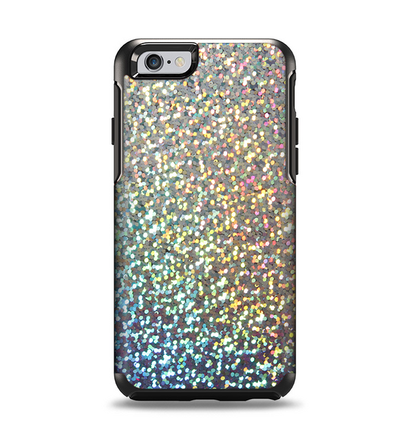 The Colorful Confetti Glitter Sparkle Apple iPhone 6 Otterbox Symmetry Case Skin Set