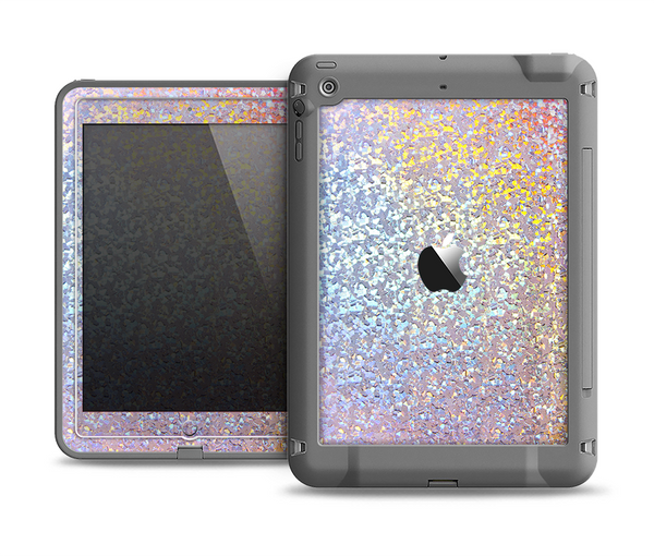 The Colorful Confetti Glitter Sparkle Apple iPad Air LifeProof Fre Case Skin Set