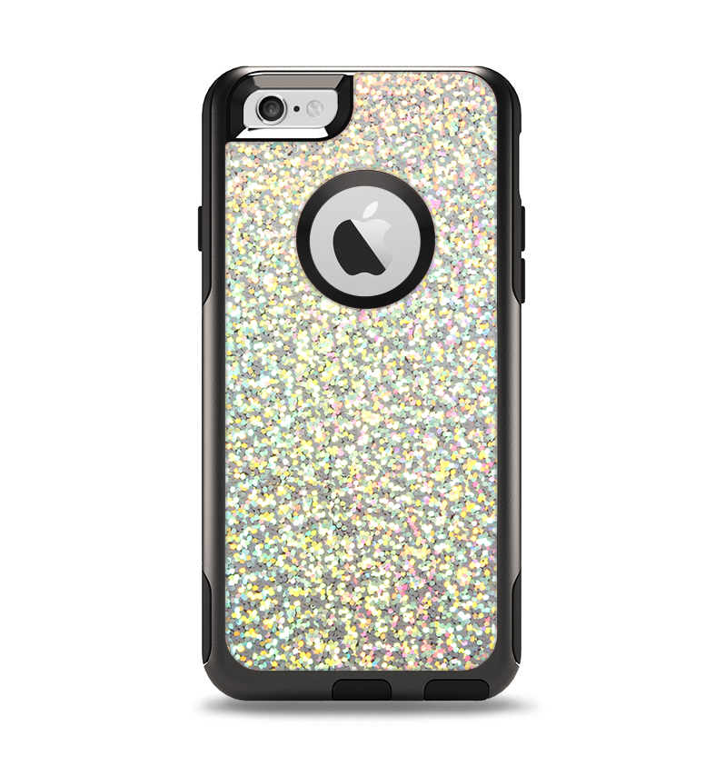 The Colorful Confetti Glitter copy Apple iPhone 6 Otterbox Commuter Case Skin Set