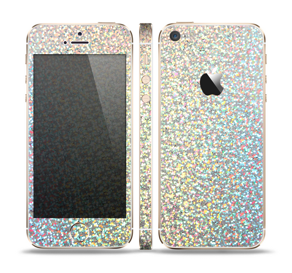 The Colorful Confetti Glitter copy Skin Set for the Apple iPhone 5s