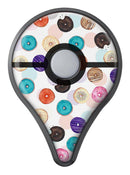 The Colorful Donut Overlay  Pokémon GO Plus Vinyl Protective Decal Skin Kit