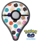 The Colorful Donut Overlay  Pokémon GO Plus Vinyl Protective Decal Skin Kit