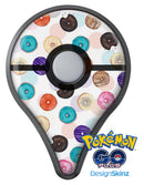 The Colorful Donut Overlay  Pokémon GO Plus Vinyl Protective Decal Skin Kit