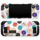 The Colorful Donut Overlay // Vinyl Skin Wrap for Steam Deck OLED & Steam Deck (LCD) — Soft Matte or Ultra Gloss