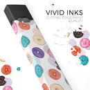 The Colorful Donut Overlay  - Premium Decal Protective Skin-Wrap Sticker compatible with the Juul Labs vaping device