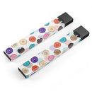 The Colorful Donut Overlay  - Premium Decal Protective Skin-Wrap Sticker compatible with the Juul Labs vaping device