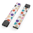 The Colorful Donut Overlay  - Premium Decal Protective Skin-Wrap Sticker compatible with the Juul Labs vaping device