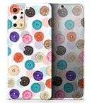 The Colorful Donut Overlay - Premium Vinyl Skin Decal for Samsung Galaxy S25 Ultra, S24, S23, S22 & All Galaxy S Models