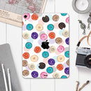 The Colorful Donut Overlay  - Full Body Skin Decal for the Apple iPad Pro 12.9", 11", 10.5", 9.7", Air or Mini (All Models Available)