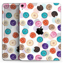 The Colorful Donut Overlay  - Full Body Skin Decal for the Apple iPad Pro 12.9", 11", 10.5", 9.7", Air or Mini (All Models Available)