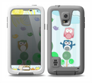 The Colorful Emotional Cartoon Owls in the Trees Skin Samsung Galaxy S5 frē LifeProof Case
