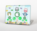 The Colorful Emotional Cartoon Owls in the Trees Skin for the Apple MacBook Air 13"