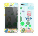 The Colorful Emotional Cartoon Owls in the Trees Skin for the Apple iPhone 5s