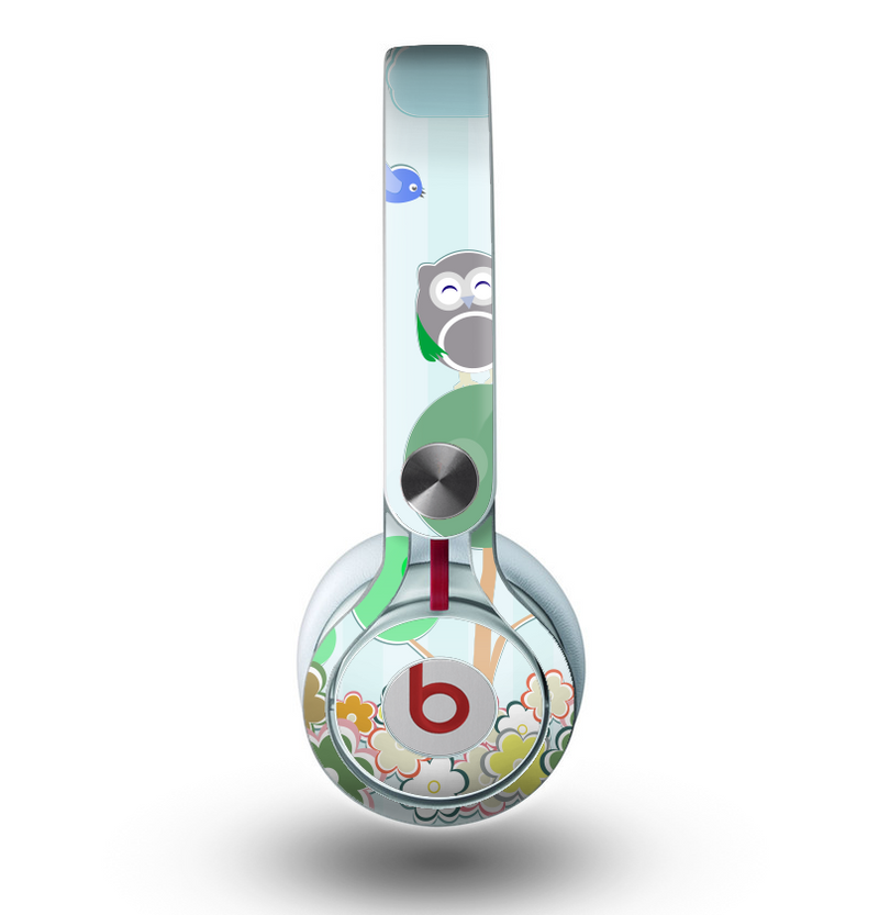 The Colorful Anchor Vector Collage Pattern Skin for the Beats by Dre Mixr Headphones