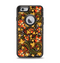 The Colorful Floral Pattern with Strawberries Apple iPhone 6 Otterbox Defender Case Skin Set